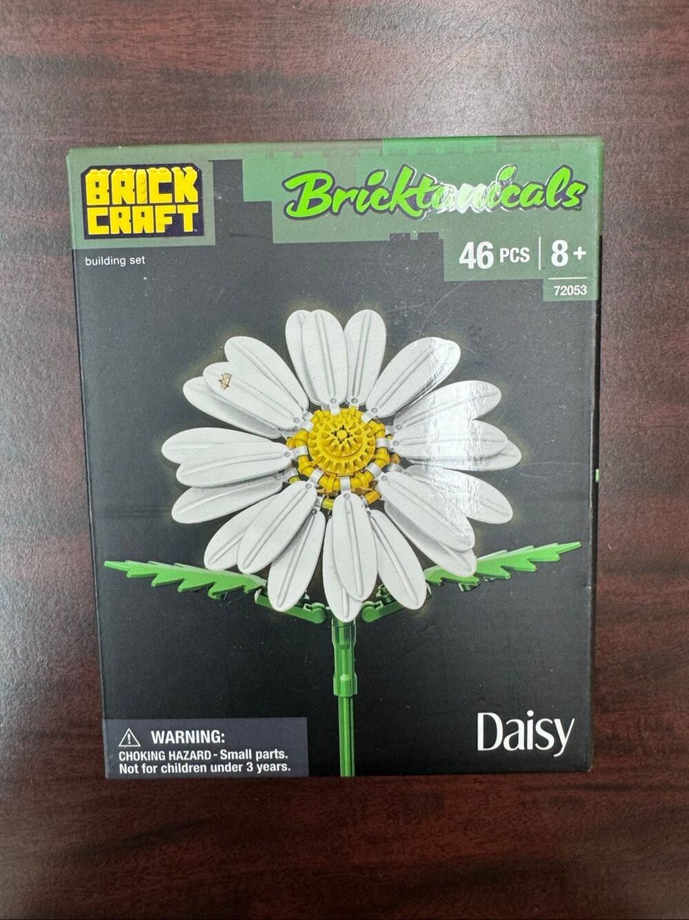 NWT Brick Craft Bricktanicals Daisy Flower Building Set- 46 Piece